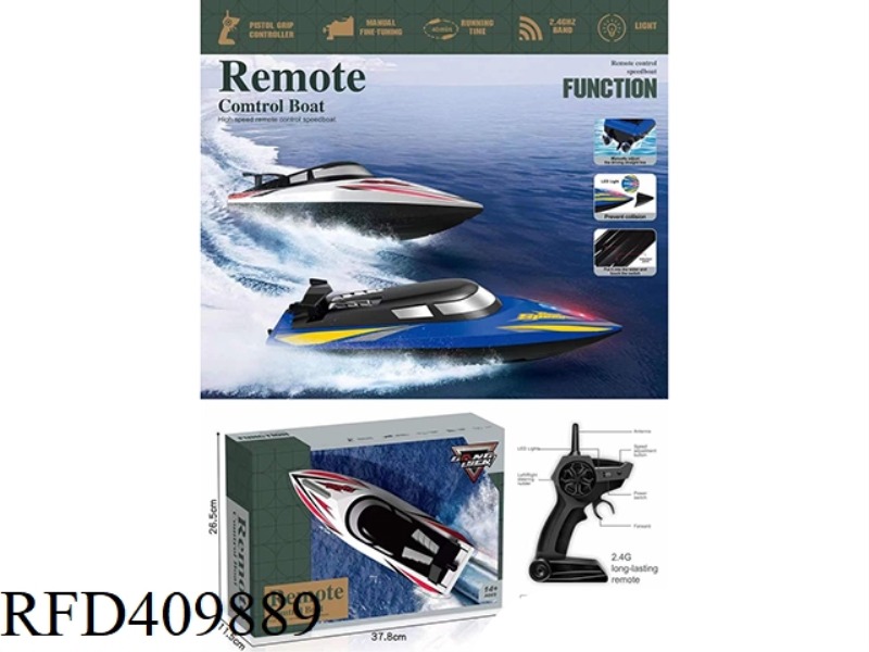 2.4G MEDIUM AND LARGE 20M REMOTE CONTROL BOAT *USB* LIGHT