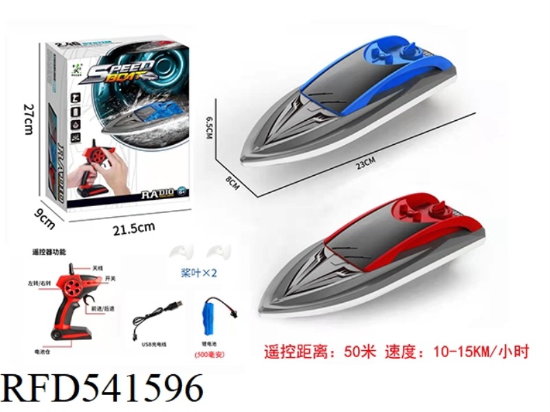 2.4G REMOTE CONTROL SPEEDBOAT (ENGLISH)
