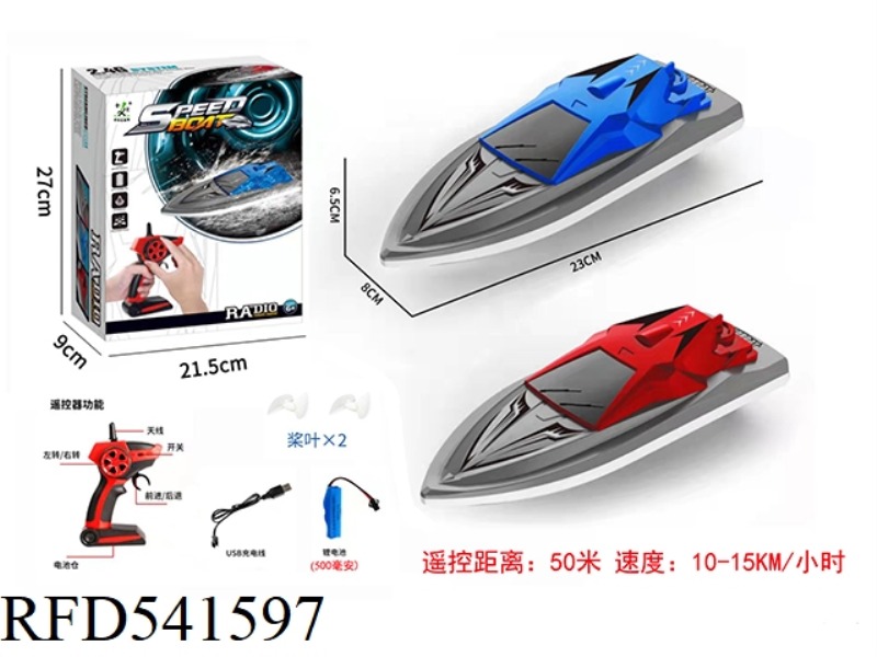 2.4G REMOTE CONTROL SPEEDBOAT (ENGLISH)