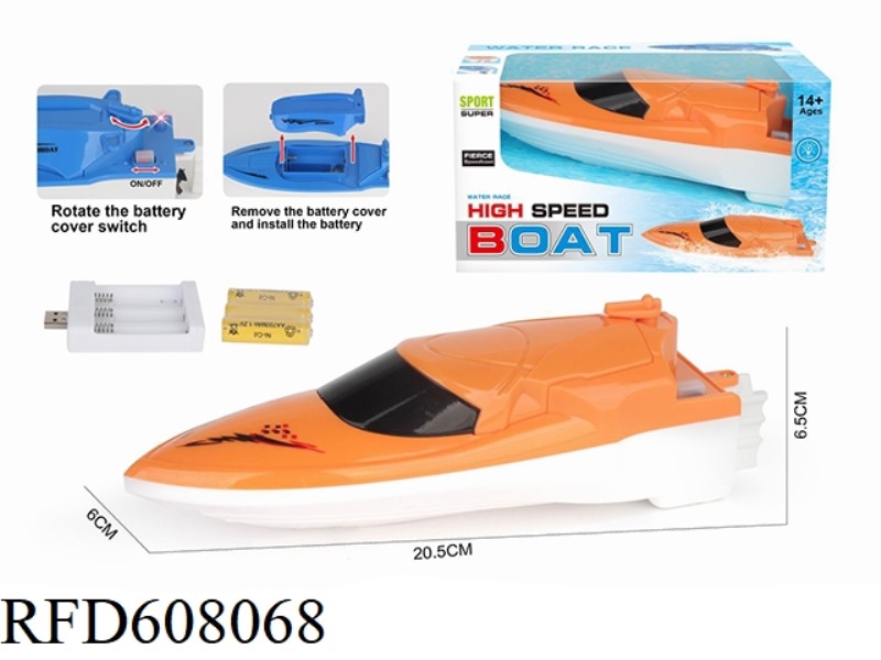 ELECTRIC BOATS (BOATS) ARE CHARGED