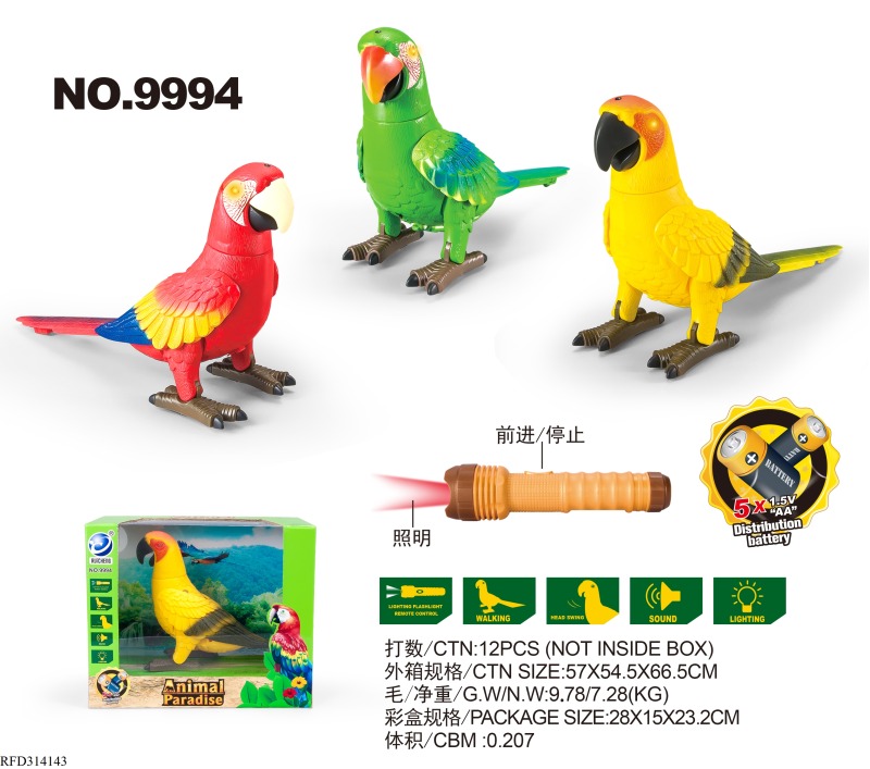 R/C INFRARED PARROT