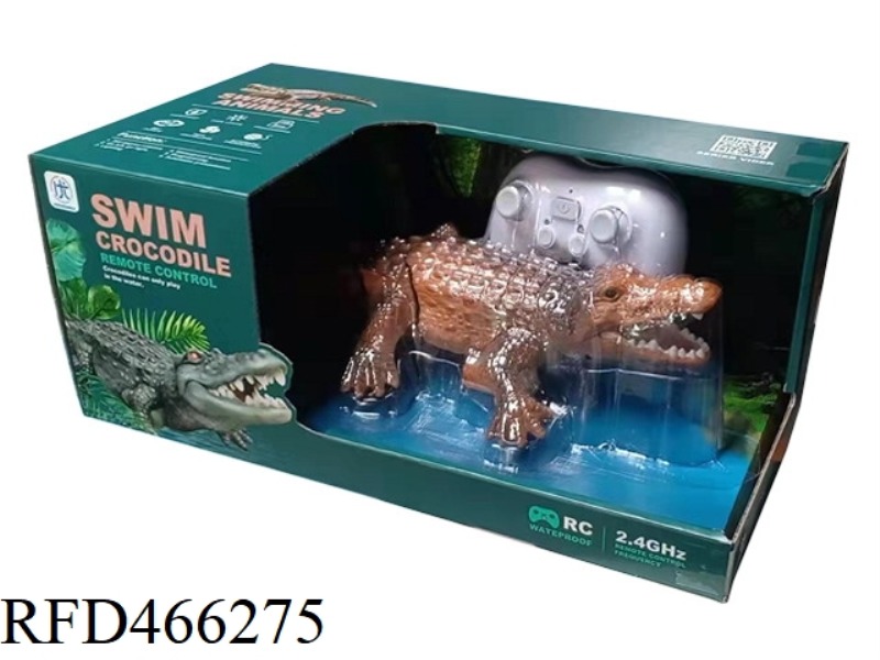 1:18 2.4G GREEN RC ALIGATOR