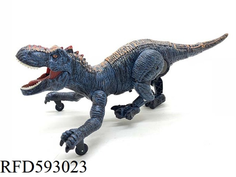 2.4G REMOTE CONTROL SPRAY CRAWLING AND SWINGING TYRANNOSAURUS REX.