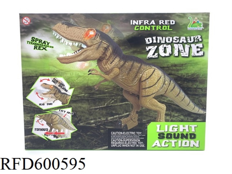 REMOTE SPRAY TYRANNOSAURUS REX (DETACHABLE TAIL)