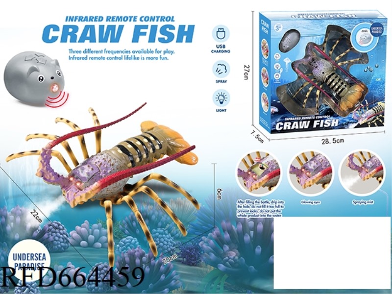 INFRARED REMOTE CONTROL LOBSTER/SPRAY