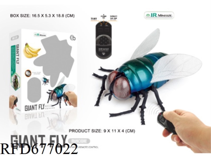INFRARED REMOTE-CONTROLLED FLY