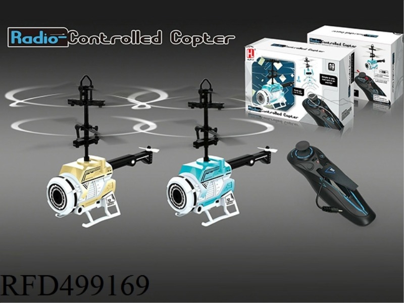 SINGLE-PASS REMOTE CONTROL HELICOPTER