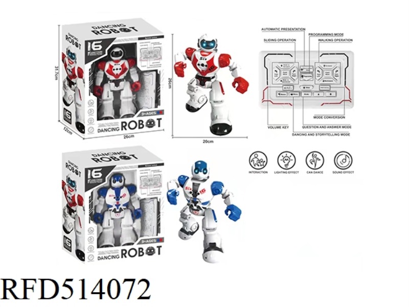 INFRARED INTELLIGENT PROGRAMMING ROBOT