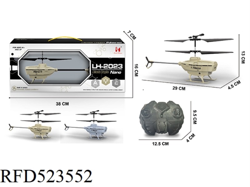 2.5 CHANNEL REMOTE CONTROL AIRCRAFT WITH OBSTACLE AVOIDANCE