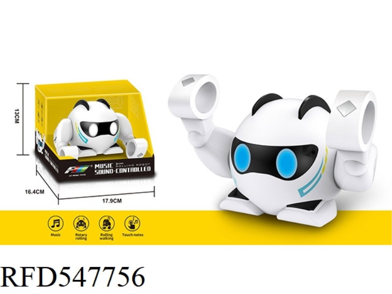 MUSICAL VOICE-ACTIVATED ROBOT