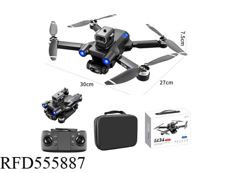 OPTICAL FLOW POSITIONING OF FOLDING BRUSHLESS GPS UAV WITH DUAL CAMERAS AND OBSTACLE AVOIDANCE ON AL