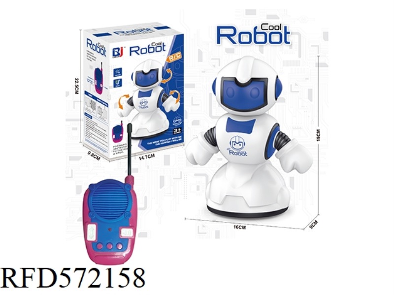 2-WAY REMOTE CONTROL CARTOON ROBOT