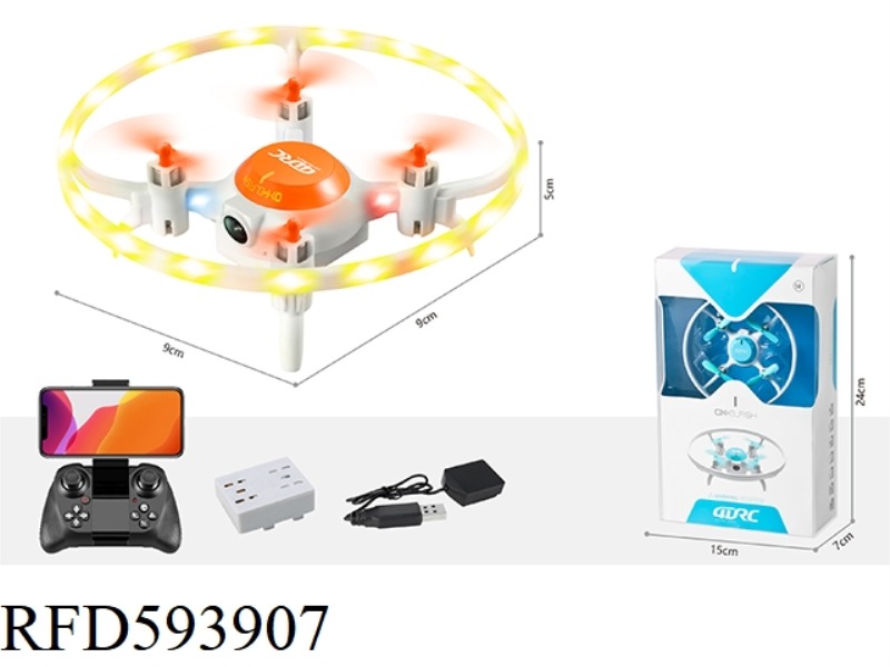 (NO CAMERA FINAL VERSION) LIGHT REMOTE CONTROL QUADCOPTER (SMALL SIZE)