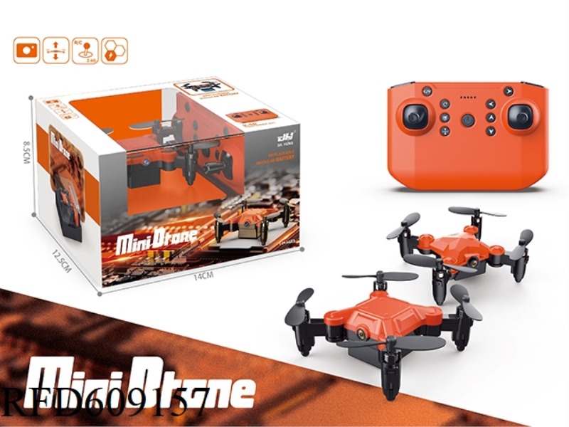 2.4G REMOTE CONTROL MINI QUADCOPTER (HD CAMERA WIFI 2 MILLION PIXELS)