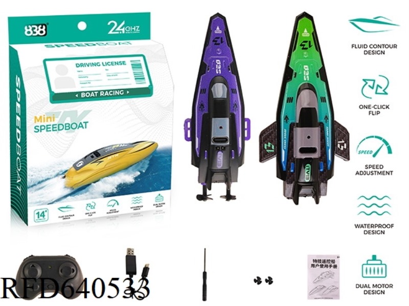 SPEEDBOAT + REMOTE CONTROL