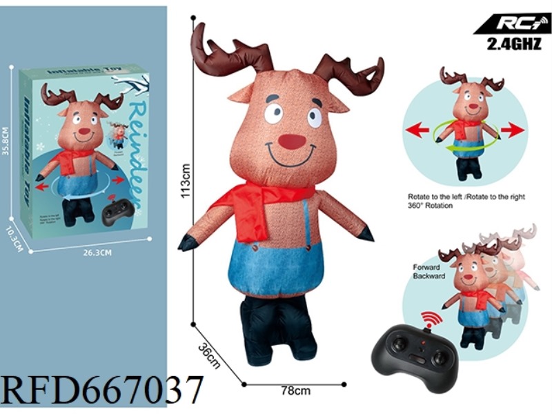 INFLATABLE REMOTE CONTROL CAR - ELK