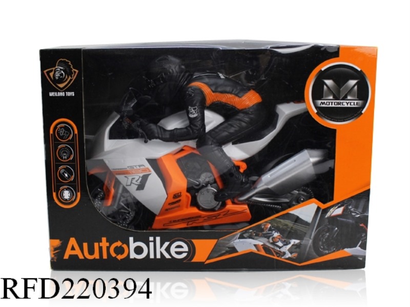 B/O UNIVERSAL MOTORCYCLE WITH LIGHT AND MUSIC