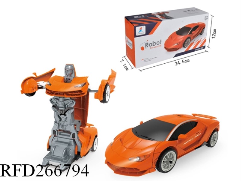 B/O UNIVERSAL TRANSFORMATION LAMBORGHINI CAR WITH LIGHT AND MUSIC