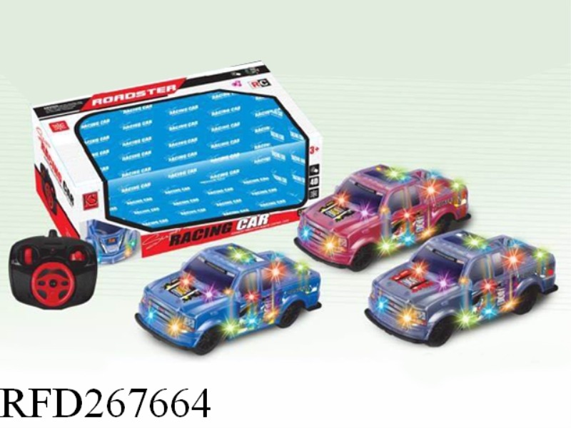 1: 18 4CHANNEL R/C CAR WITH LIGHT AND MUSIC