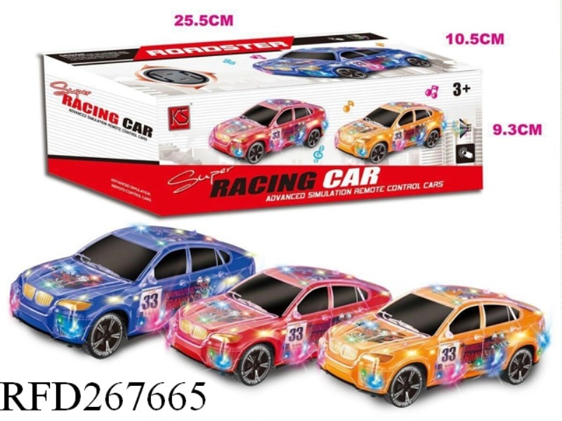 1:18 B/O CAR WITH LIGHT AND MUSIC