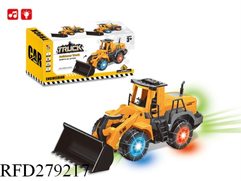B/O UNIVERSAL BULLDOZER WITH LIGHT AND MUSIC