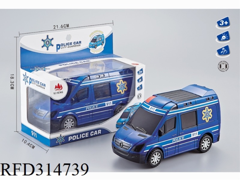 B/O UNIVERSAL POLICE CAR 3D LIGHT