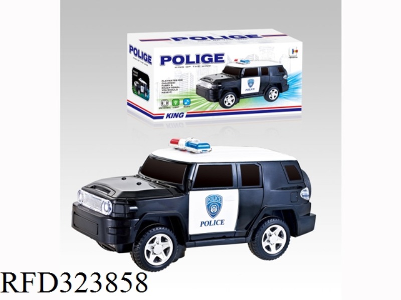 B/O POLICE CAR WITH LIGHT MUSIC