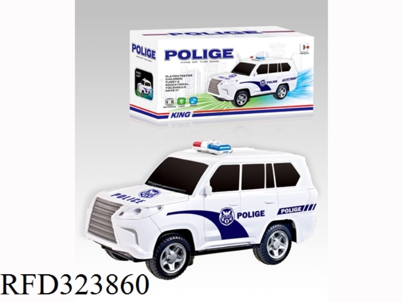 B/O POLICE CAR WITH LIGHT MUSIC