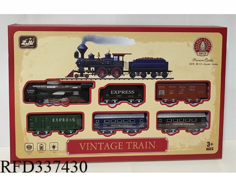 RETRO ELECTRIC TRAIN (LIGHTING)