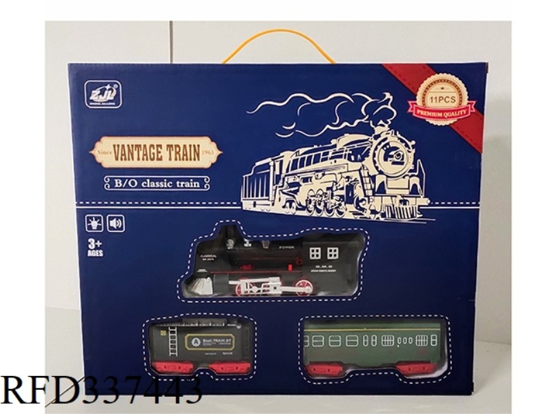CLASSICAL ELECTRIC TRAIN (LIGHT + SOUND)