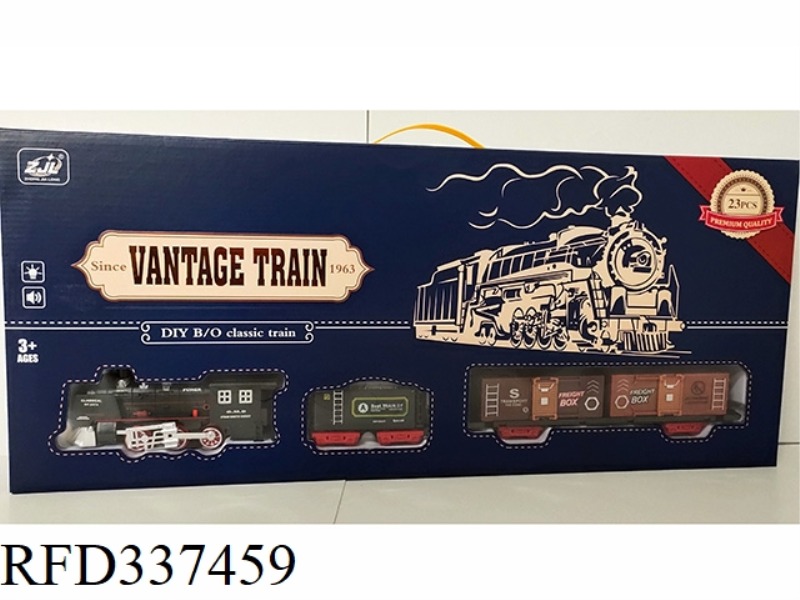 CLASSICAL ELECTRIC TRAIN (LIGHT + SOUND)