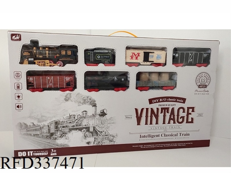 RETRO TRAIN (LIGHT + SOUND)
