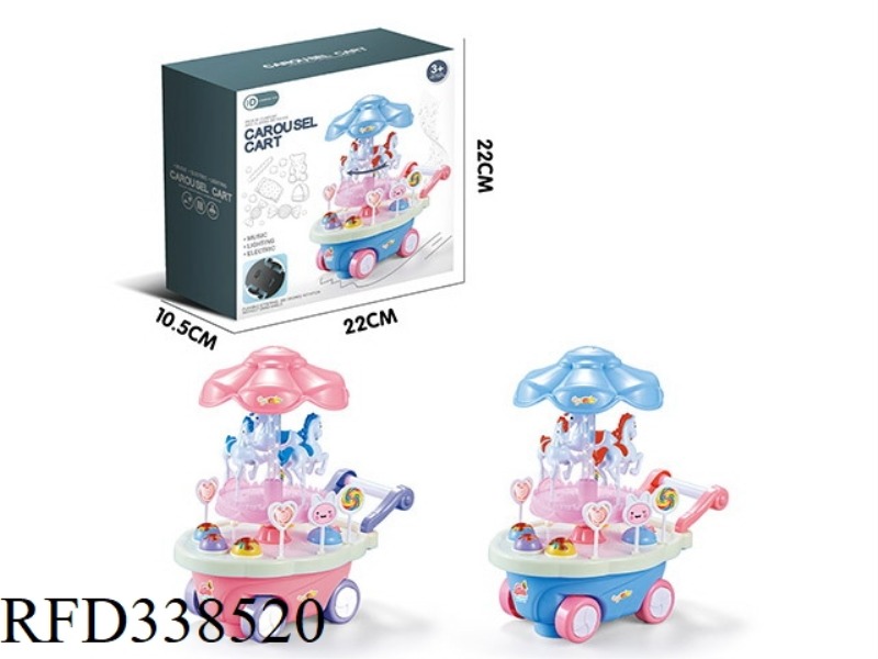 ELECTRIC UNIVERSAL CAROUSEL
HORSE CAKE CART