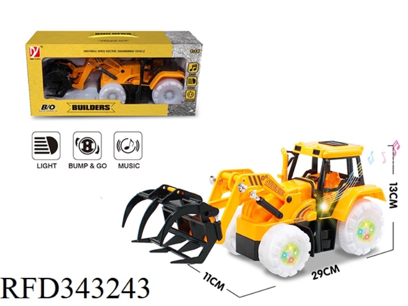ELECTRIC UNIVERSAL LIGHT AND MUSIC WOOD GRABBER（NOT INCLUDE）