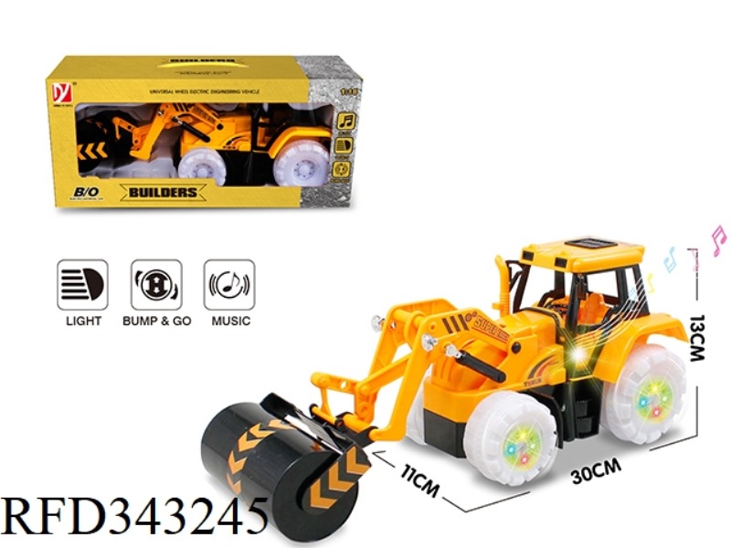 ELECTRIC UNIVERSAL LIGHT AND MUSIC ROAD ROLLER（NOT INCLUDE）
