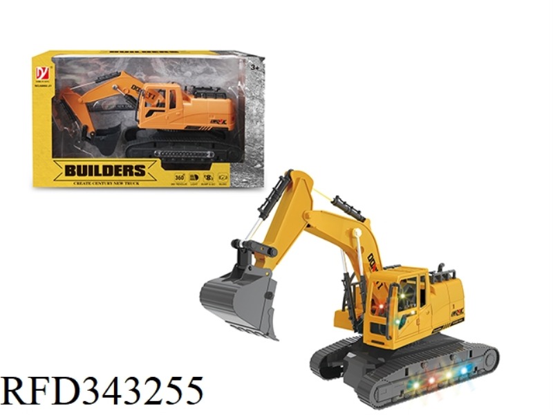 ELECTRIC UNIVERSAL LIGHT AND MUSIC EXCAVATOR（NOT INCLUDE）
