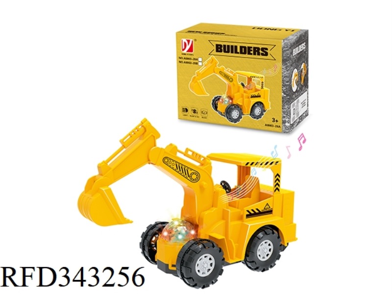 ELECTRIC UNIVERSAL LIGHT AND MUSIC EXCAVATOR（NOT INCLUDE）