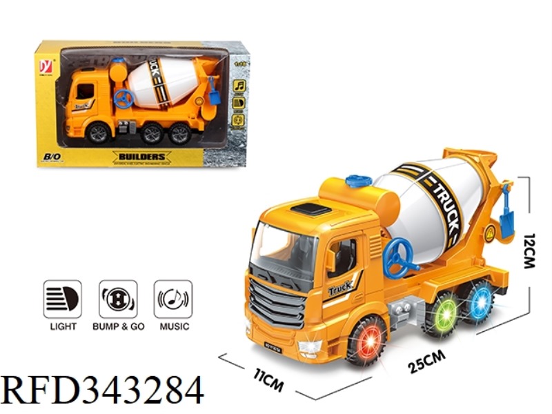 ELECTRIC UNIVERSAL LIGHT AND MUSIC MIXER TRUCK（NOT INCLUDE）
