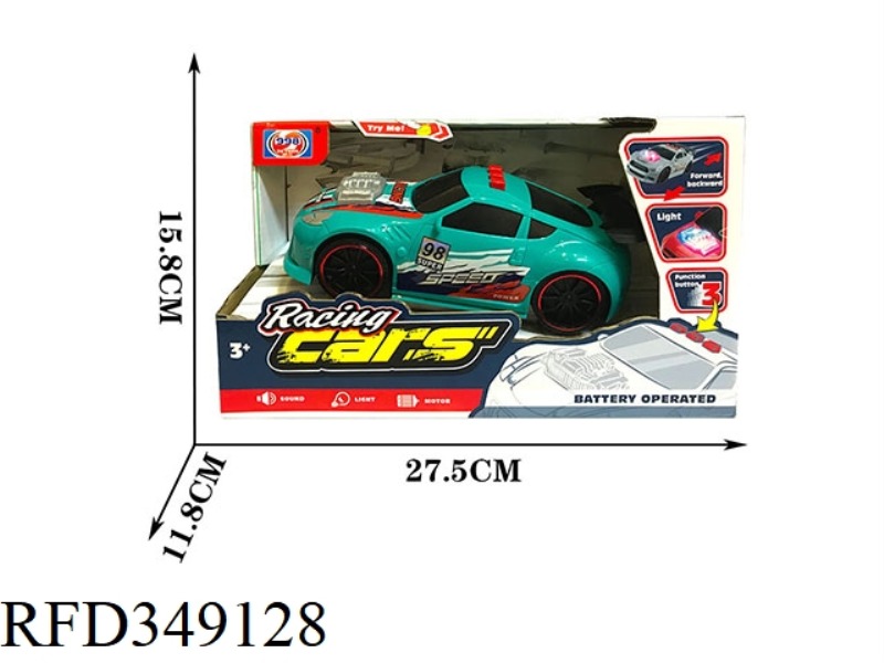 LIGHT MUSIC ELECTRIC MUSIC CAR 3 COLORS MIXED