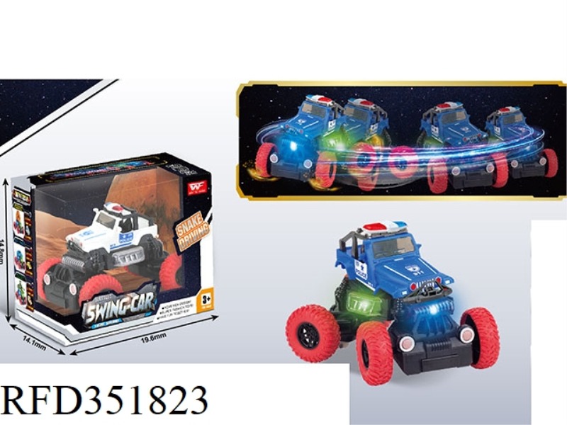 ELECTRIC LIGHT MUSIC POLICE TWISTING CAR