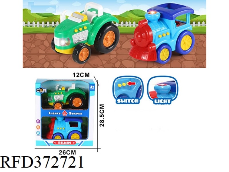 LIGHTING SOUND CARD 3 (FARMER CAR + TRAIN)