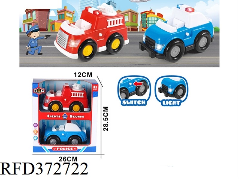 LIGHTING SOUND CARD 3 (FIRE + POLICE CAR)