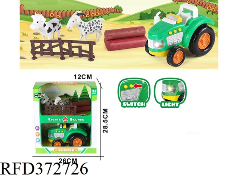LIGHTING SOUND CARTOON FARMER SET (7PCS)