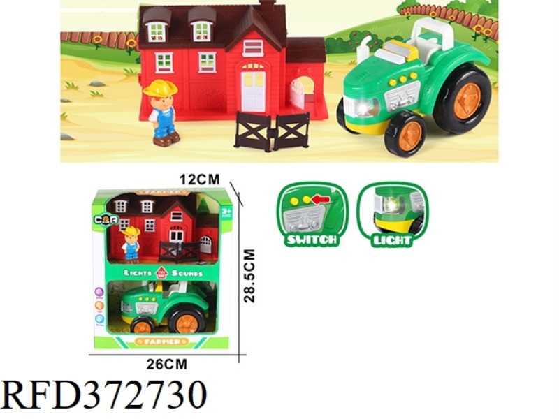 LIGHTING SOUND CARTOON FARMER SET (5PCS)
