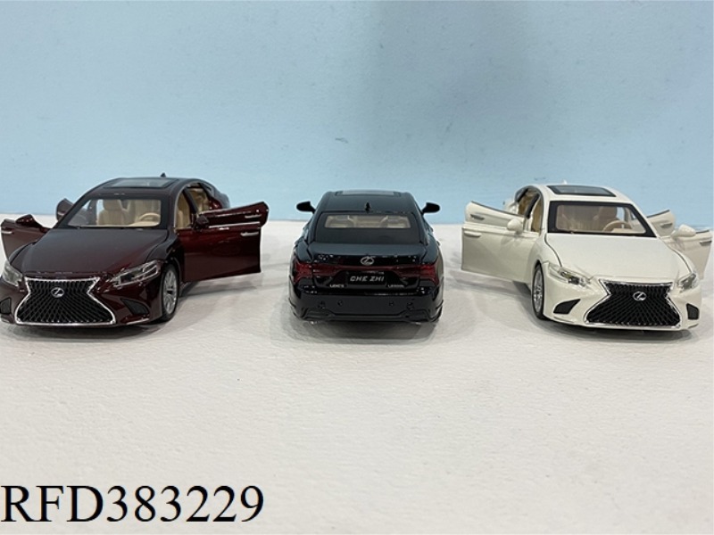 1:32 PULL BACK LEXUS LS500H WITH LIGHT AND MUSIC (12PCS)