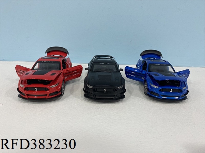1:32 PULL BACK FORD MUSTANG WITH LIGHT AND MUSIC