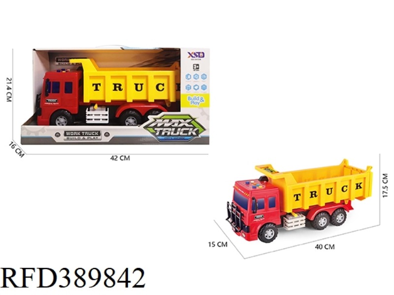 LIGHT AND MUSIC DUMP TRUCK