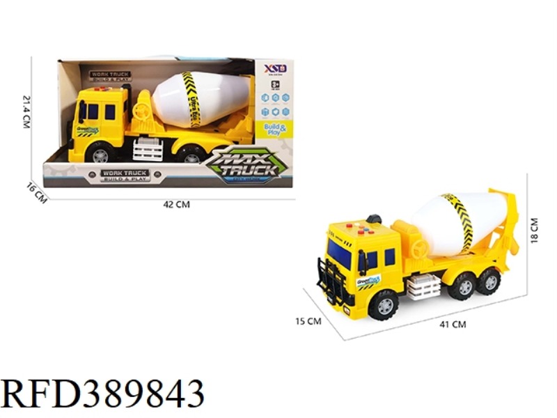 LIGHT AND MUSIC MIXER TRUCK
