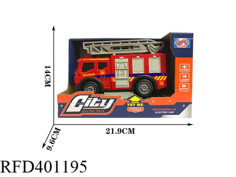 ELECTRIC FIRE TRUCK (NOT INCLUDE)