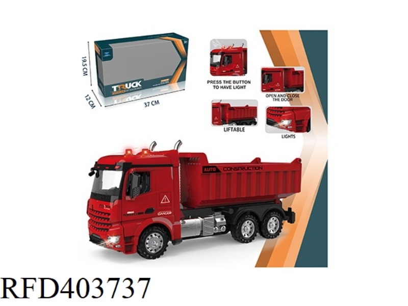 INERTIAL DUMP TRUCK (WITH LIGHT AND SOUND